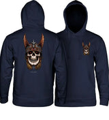 Powell Anderson Skull Hoodie • Navy Small