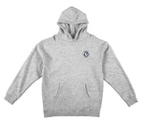 Thunder Hoodie • Charged Grenade • Grey Heather/White