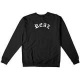 Real • Embroidered Crew Nevk Medium