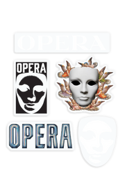 Opera • Stage Sticker • 10pk