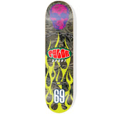 Pylon • "FLAMES & CHAINS" Deck • 8.375"