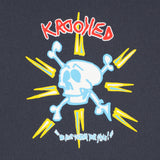 KROOKED • STYLE HOODIE • SLATE BLUE w/ MULTI COLOR