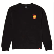 SPITFIRE • LIL BIGHEAD FILL EMBROIDERED CREWNECK • RED/GOLD/WHITE M