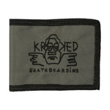 KROOKED ARKETYPE RAW BI-FOLD WALLET