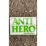 AntiHero Skateboards Sticker - Green