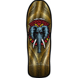 POWELL-PERALTA RE-ISSUE DECK VALLELY ELEPHANT GOLD FOIL 10"