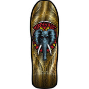 POWELL-PERALTA RE-ISSUE DECK VALLELY ELEPHANT GOLD FOIL 10"